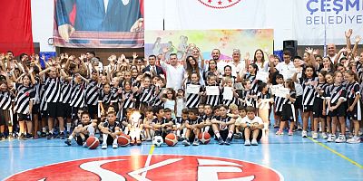Çeşme Belediyesi Yaz Spor Okulu’nda Sertifika Coşkusu
