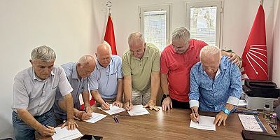 Çeşme CHP’de Eski İlçe Başkanlarından Toplu İstifa!