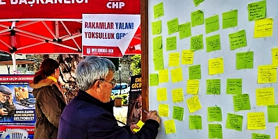 Çeşme CHP Emekliler İçin Meydandaydı