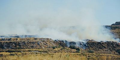 Çeşme çöplüğünde çıkan yangın kontrol altına alındı!