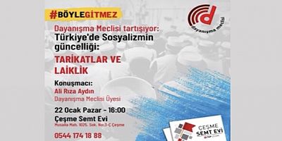 Çeşme Dayanışma Meclisi Tartışıyor