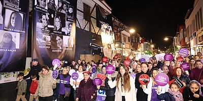 Çeşme’de 25 Kasım Kadına Şiddete Karşı Mücadele Günü Etkinliklerle Anıldı