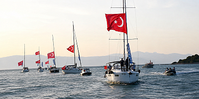 Çeşme’de 30 Ağustos Coşkusu Karada Denizde Gün Boyu Sürdü 