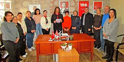 Çeşme'de, CHP'li kadınlardan 'eşit siyaset' mesajı!