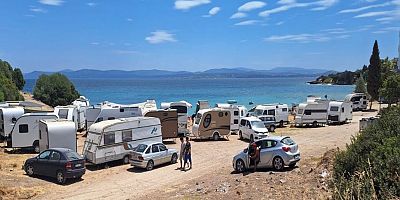 Çeşme’de Dalyan Karavan İşgali Altında! 