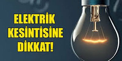 Çeşme'de elektrik kesintisi