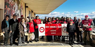 Çeşme’de Emeklilerden Asgari Ücret İsyanı: 