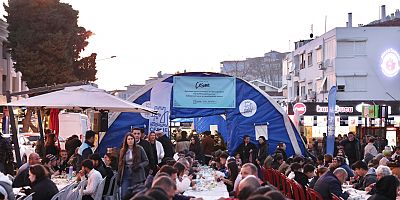 Çeşme’de İlk İftar  Açıldı