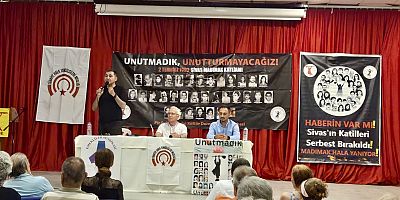 Çeşme’de Madımak Katliamı ve Aziz Nesin Anıldı