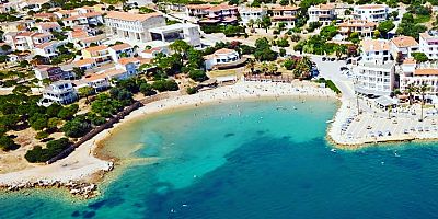 Çeşme'de mavi bayraklı Tekke Plajına bakanlık ve İZSU onay verdi!