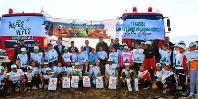 Çeşme’de Milli Ağaçlandırma Günü’nde Fidanlar Toprakla Buluştu 