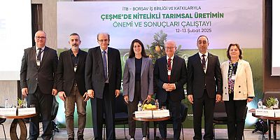 Çeşme’de Nitelikli Tarımsal Üretimin Önemi ve Sonuçları Çalıştayı gerçekleştirildi  
