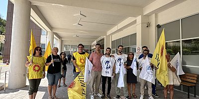 Çeşme’de Sağlık Emekçileri İş Bıraktı