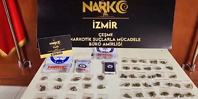 Çeşme'de Uyuşturucu Operasyonu!