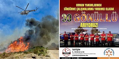 Çeşme'de Yangınlara Karşı Dikkat Çeken Hamle