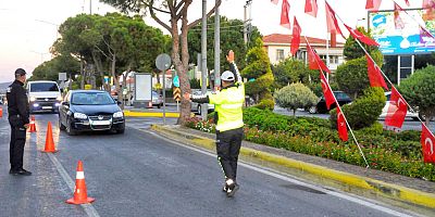 Çeşme'de yapılan Huzur operasyonlarında 1 ayda 196 kişi yakalandı