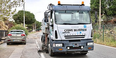 Çeşme’de yaz temizliği ve ilaçlama seferberliği: 24 saat kesintisiz hizmet