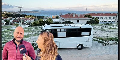 Çeşme’deki kiralık ev fiyatlarını yüksek bulan öğretmen karavanda yaşıyor!