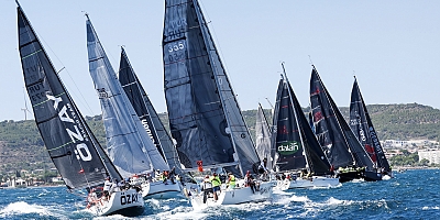 Çeşme'deki Yelken Yarışında Kupayı Arkas Sailing Team Kaldırdı 