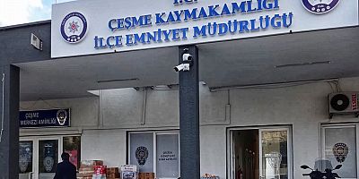 Çeşme Emniyeti’nden Deprem bölgesine yardım ve destekler sürüyor