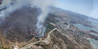 Çeşme Germiyan’da  Yangın!