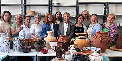 Çeşme Halk Eğitim Merkezi’nde Seramiğe Sanatsal Dokunuş    
