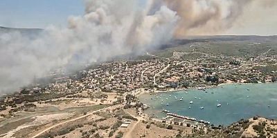 Çeşme Ildır’da Korkutan Yangın!