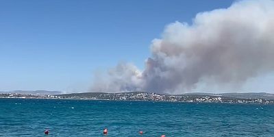 Çeşme Ildır’daki Yangına Hava ve Kara Desteği Artırıldı