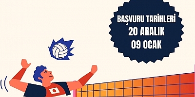 Çeşme Kaymakamlığı Voleybol Turnuvası için başvurular başlıyor
