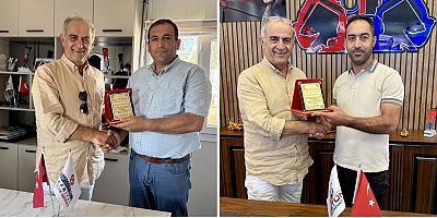 Çeşme Kent Konseyi’nden Yangın Söndürme Çalışmalarına Destek Veren Firmalara Teşekkür Plaketi