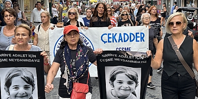 Çeşme 'Narin'e Adalet' İçin Bir Araya Geldi