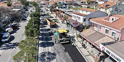 Çeşme’nin yollarında festival ve sezon hazırlığı