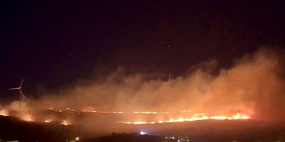 Çeşme Reisdere Mahallesi Makilik Alanda Yangın! 