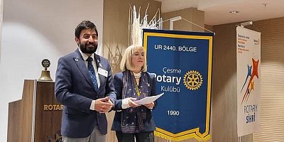 Çeşme Rotary Kulübü’nde Canan Atatekin Dönemi 