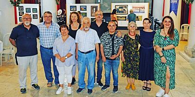 Çeşme Sanat Grubu'nun sergisinde Cavit Kürnek'in anısı yaşatıldı