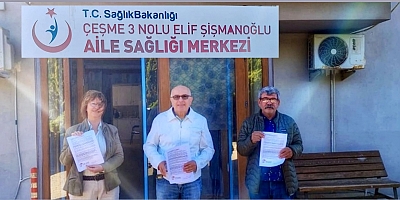 Çeşme TKP’den Çeşme’deki Aile Sağlığı Merkezlerine Destek Ziyareti