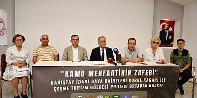 ÇEŞME TURİZM BÖLGESİ PROJESİ ORTADAN KALKTI