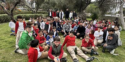 Çeşmeli Muhtarlar, Minik Öğrencilere Muhtarlığı Anlattı