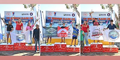 #Çeşmeli #Sporcular #Windsurf #Yarışlarında #Fırtına #Estirdi