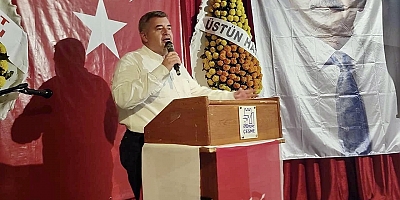 CHP Çeşme İlçe Kongresi’nde Ekrem Oran, belediye başkanlığı için 'yeniden adayım’ dedi!