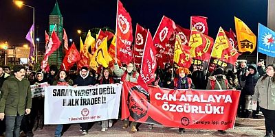 CHP ve TİP, Can Atalay için sokağa çıktı