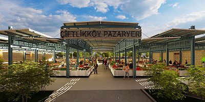 Çiftlikköy’e Kapalı Pazar yeri ve Masal Evi!