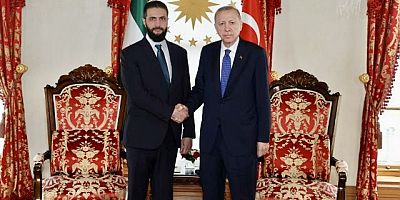 Cumhurbaşkanı Erdoğan, Ahmed Şara ile görüştü