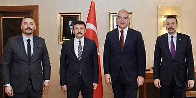 Dağ ve Kaya birlikte Bakan Ersoy'a gitti...