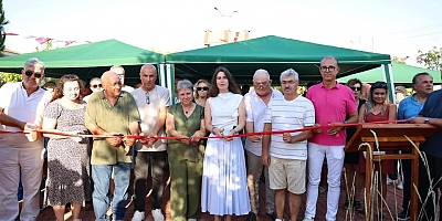 Damla Ar’ın Adı ve Çizimleri Çeşme’deki Parkta Yaşam Buldu