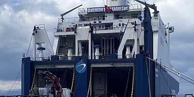Deprem bölgesine yardım için Çeşme’den Ro-Ro gemisi yola çıkıyor