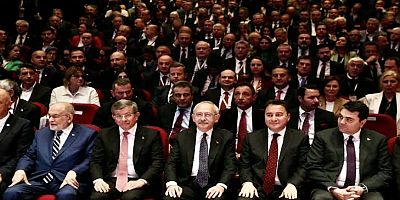 DEVA, Gelecek, Saadet ve Demokrat Parti seçime CHP listesindenden girecek. 