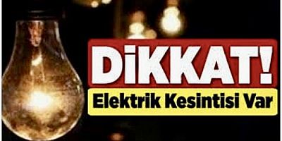 Dikkat! Çeşme’de 13 Ekim’de Elektrik Kesintisi