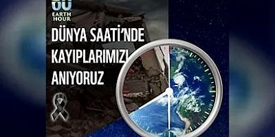 Dünya Saati’nde ışıklar Türkiye için kapatılıyor