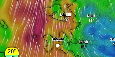 Ege Denizi ve İzmir için Fırtına ve Sağanak Uyarısı